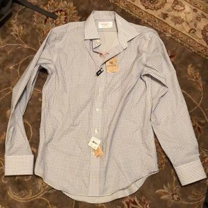 NWT men’s Lorenzo uomo trim fit check shirt